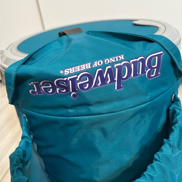 Vintage Budweiser Chest Cooler Retro Bright Colors Portable - Good Condition - Picture 11 of 16